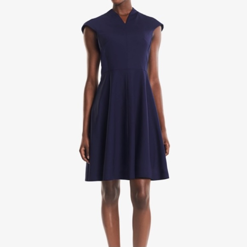 MM Lafleur The Ruth Dress Aline Indigo Blue